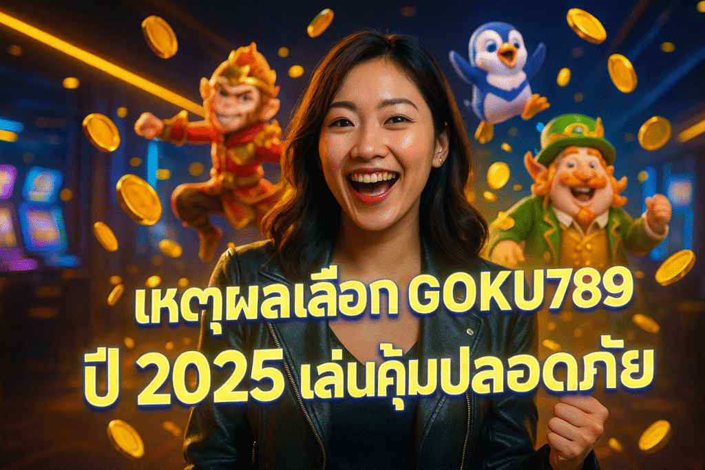 เหตุผลเลือก GOKU789 ปี 2025 เล่นคุ้มปลอดภัย