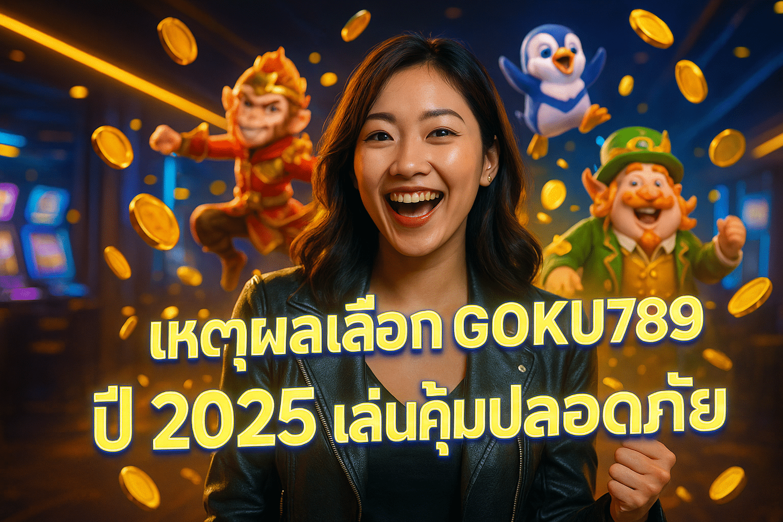 เหตุผลเลือก GOKU789 ปี 2025 เล่นคุ้มปลอดภัย