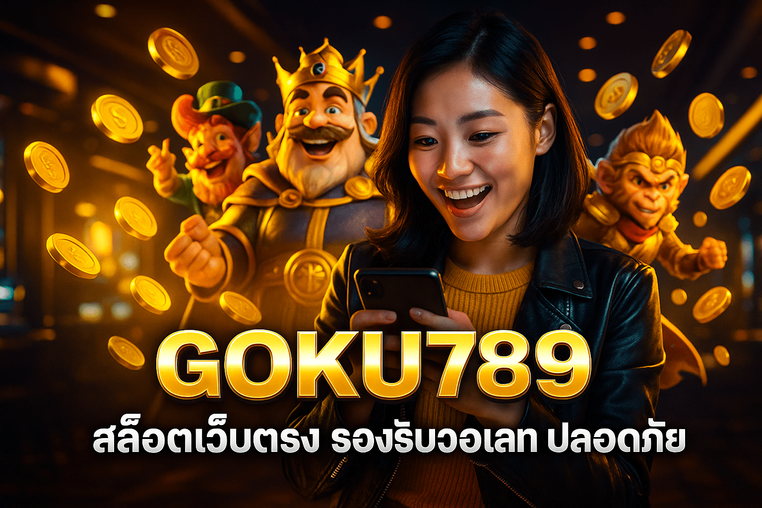 GOKU789 สล็อตเว็บตรง รองรับวอเลท ปลอดภัย