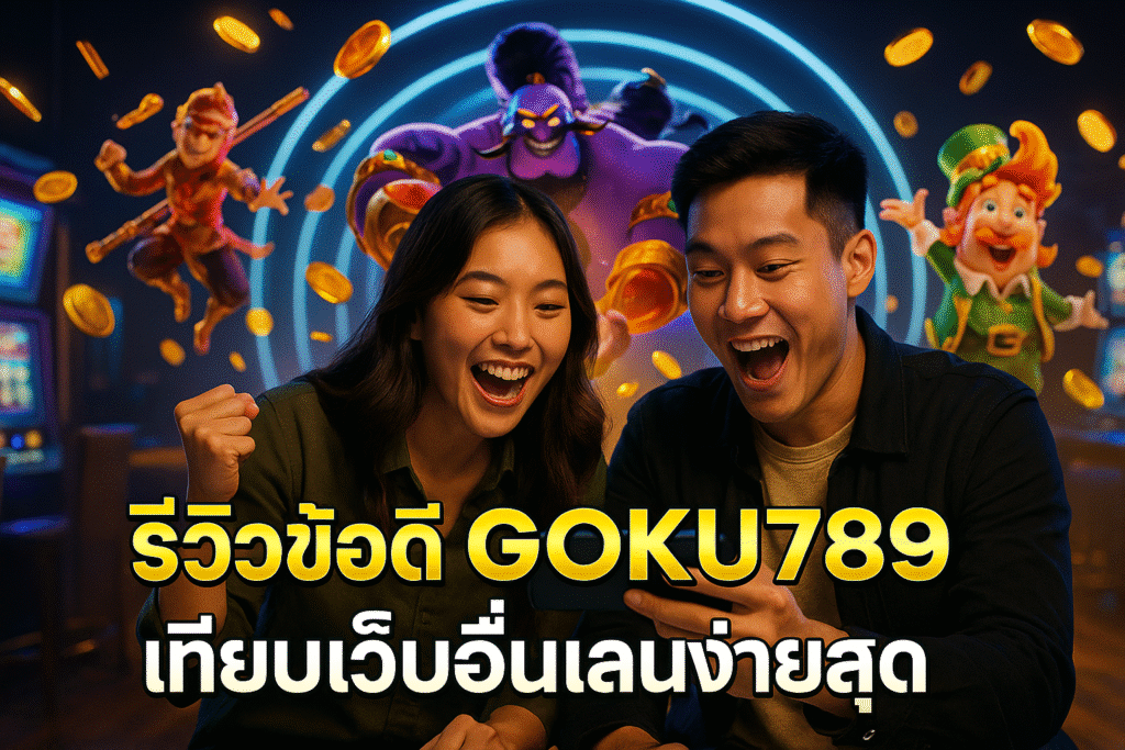 รีวิวข้อดี GOKU789 เทียบเว็บอื่นเล่นง่ายสุด