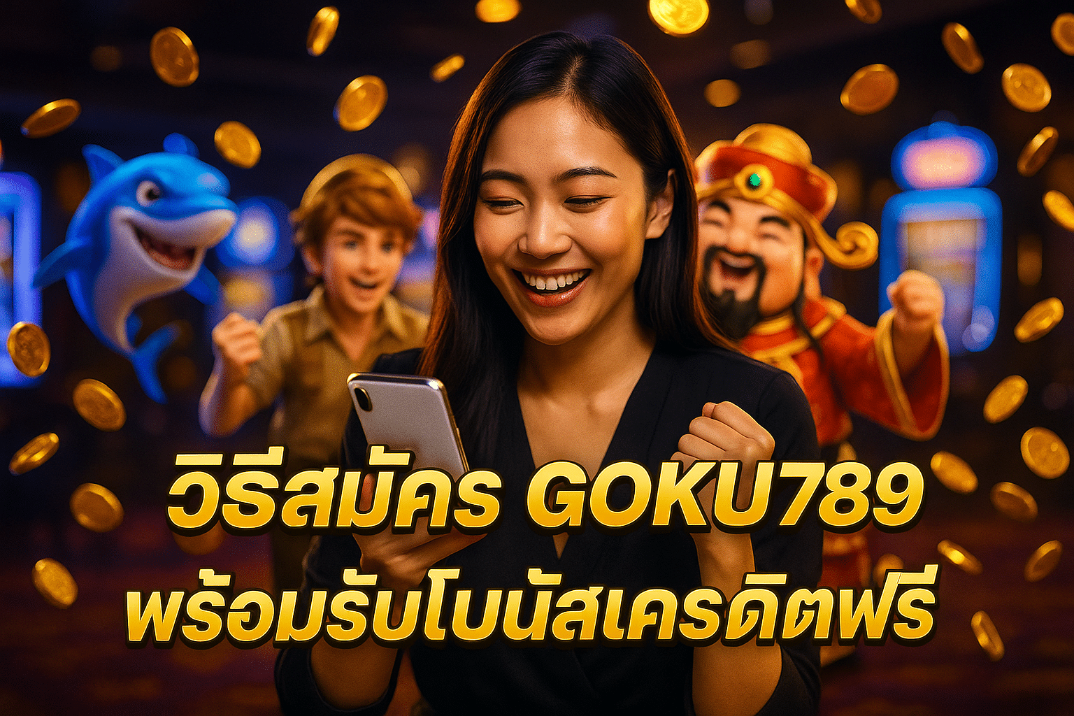 วิธีสมัคร GOKU789 พร้อมรับโบนัสเครดิตฟรี