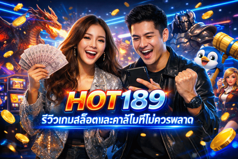 HOT189 รีวิวเกมสล็อตและคาสิโนที่ไม่ควรพลาด