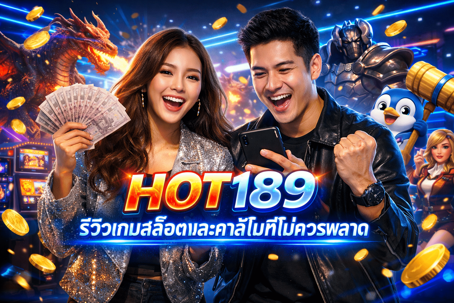 HOT189 รีวิวเกมสล็อตและคาสิโนที่ไม่ควรพลาด